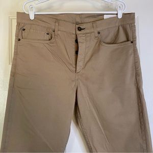 RAG & BONE men’s beige Fit 2 Five-pocket Twill pants 36
